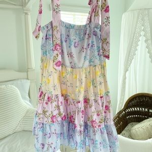 Loveshackfancy mini dress